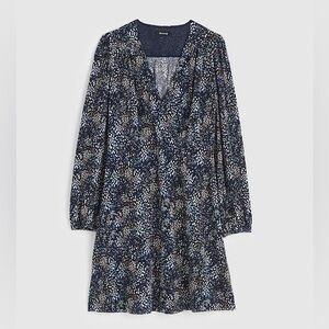 Madewell • NWOT • Faux-Wrap Dress in Floral